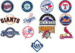Baseball Team Logos Clipart