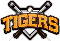 Tigers Baseball Clipart Vector Image - Vector Team Logo