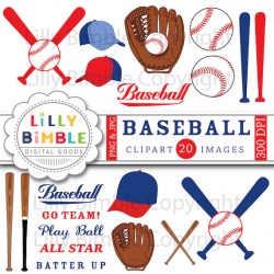 Baseball clipart mitt, baseballs, bats, hats, clip art images ...