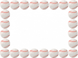 Baseball Border Clip Art at Clker.com - vector clip art online ...