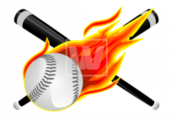 Baseball Flames PNG - PNG - Welcomia Imagery Stock