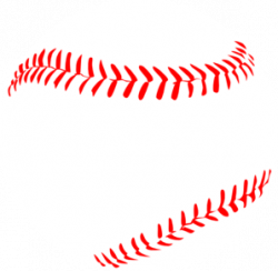 Red Baseball Laces Clip Art at Clker.com - vector clip art online ...