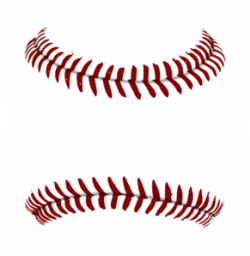 Clipart Red Baseball Lace Stitches Royalty Free Vector Illustration ...