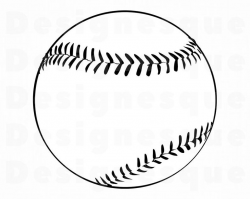 Baseball Outline #5 SVG, Softball SVG, Baseball Clipart, Baseball Files for  Cricut, Baseball Cut Files For Silhouette, Baseball Dxf, Png Eps