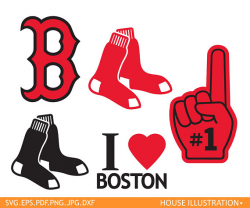 Red sox boston svg – red sox boston svg – baseball clipart – red sox ...