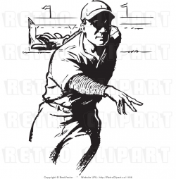 Vintage Baseball Players Clipart - Clipart Kid | vintage baseball ...