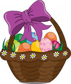 Smartness Design Easter Basket Clipart With A Bow Royalty Free Clip ...