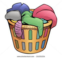 Laundry basket clipart - Clipart Collection | Laundry basket clip ...