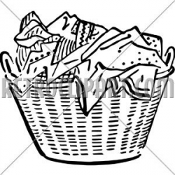 filthy clothes | Clip Art Laundry Basket Empty Laundry Basket ...