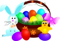 Free Easter Basket Clipart Image 0515-1003-2902-0036 | Computer Clipart