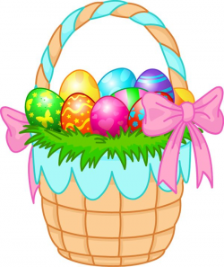 28+ Collection of Easter Egg Basket Clipart | High quality, free ...