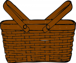 Empty Basket Clipart