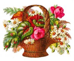 Free Images of Flower Bouquets | Free Flower Clip Art: Victorian Die ...