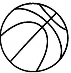 Girls Basketball Clipart Black And White Free | Craft | Pinterest ...
