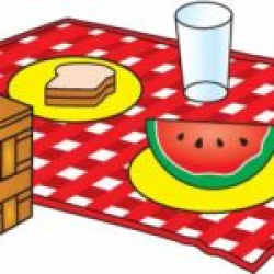 Basket Clipart Picnic Blanket Pencil And In Color Basket Clipart ...