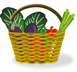 Basket clipart basket food - Pencil and in color basket clipart ...