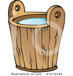 Water Bucket Clipart #1216446 - Illustration by visekart