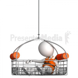Figure In Water Rescue Basket - Presentation Clipart - Great Clipart ...