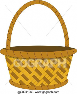 Vector Illustration - Wicker basket icon. EPS Clipart gg98041068 ...