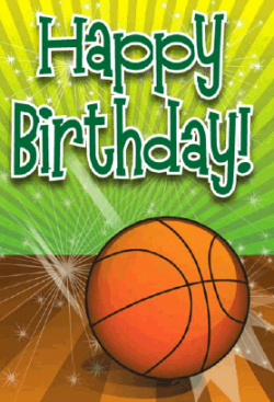 Anyone who likes sports is sure to love this birthday card, with a ...
