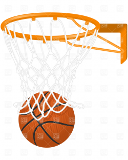 Basketball Hoop Border Clipart
