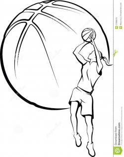 Cool Basketball Drawings Cool Basketball Clipart - Clipartxtras ...