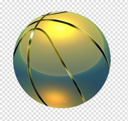 Basketball Radius, Golden basketball material transparent ...