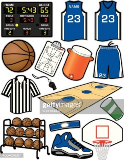 Basketball Items premium clipart - ClipartLogo.com