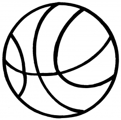 Free Black And White Basketball Clipart, Download Free Clip Art ...