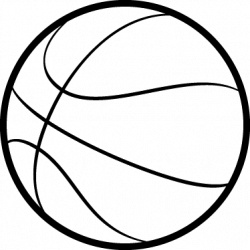 Free Basketball Outline, Download Free Clip Art, Free Clip ...
