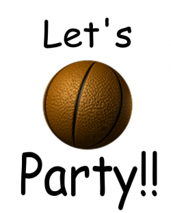 Free Basketball Clipart to use for party decor, craft ...