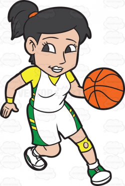 A Female Basketball Player Practicing Her Moves Before A Game | Gaming