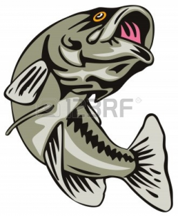 Bass Fishing Silhouette at GetDrawings.com | Free for personal use ...