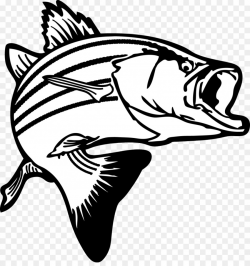 Largemouth bass Bass fishing Clip art - Salmon Cliparts png download ...