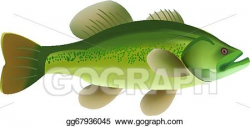 Vector Art - River fish. EPS clipart gg67936045 - GoGraph