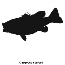 Bass Fishing Silhouette at GetDrawings.com | Free for personal use ...