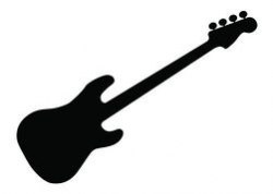 Bass Guitar Silhouette | Clipart Panda - Free Clipart Images