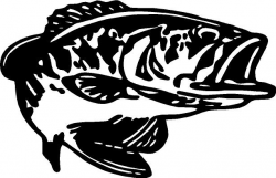 Bass Fish - $5.75 : custom vinyl window decals and stickers ...