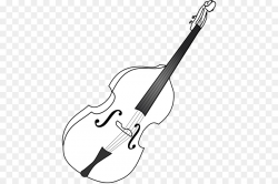 Double bass Cello Musical Instruments Bass guitar Clip art - String ...