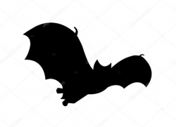Hanging Bat Silhouette at GetDrawings.com | Free for personal use ...