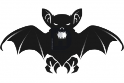 28+ Collection of Scary Bat Drawing | High quality, free cliparts ...