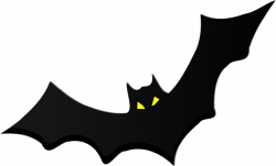 Bat W Eyes Clip Art at Clker.com - vector clip art online, royalty ...