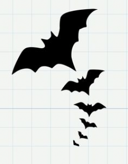 Halloween Bats Silhouettes … | Pinteres…