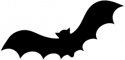 Bat Silhouette Clipart - Design Droide