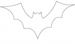 Free Bat Stencil, Download Free Clip Art, Free Clip Art on ...