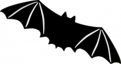 Bat clip art - vector clip art online, royalty free public domain ...
