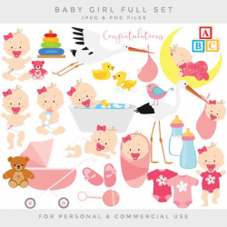 Baby clip art baby clipart baby girl baby shower pregnancy birth ...