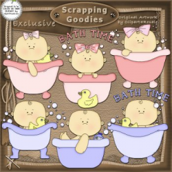 Bath Babies by Clipart 4 Resale (Whimsy Primsy) - $1.00 : Whimsy ...