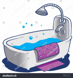 bathtub with water clipart | stiprut.info