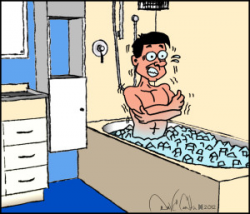 Taking Ice Baths for Increasing Testosterone